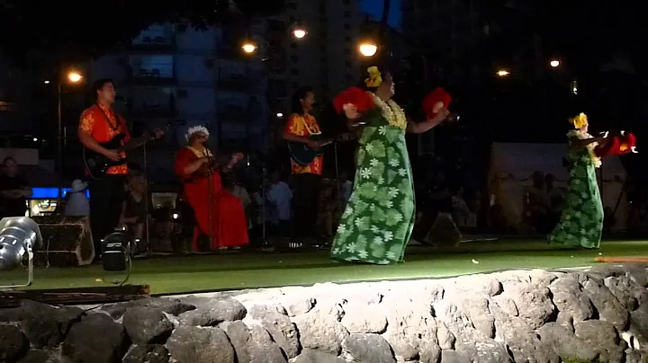 Kuhio Beach Torch Lighting & Hula Show (May 30, 2013)