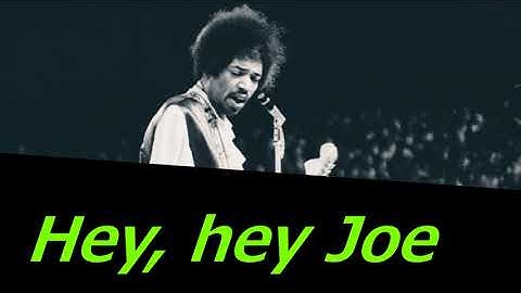 Hey Joe Lyric Video version - Lyric Video performance video thumbnail