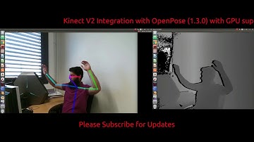Kinect V2 Integration with OpenPose with Multi-GPU Support