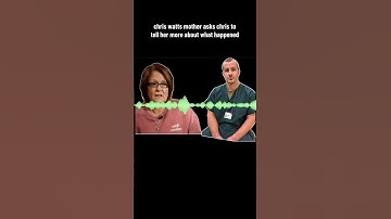 Chris Watts Mother asks Chris to tell her more about what happened...! #crimestory #chriswatts #usa