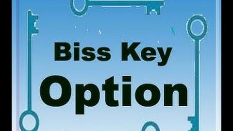 How To Biss Key Enable Option ECHOLINK EL 9600 MPEG4 Receiver