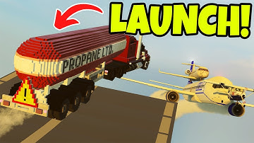 Cars vs Boeing 737 PLANE CRASH! | Teardown Gameplay