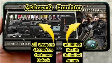 Resident evil 4 aethersx2 emulator cheat codes | Resident evil 4 aethersx2 everything unlock