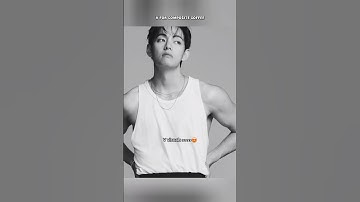 V visuals in compose coffee campaign #bts #v #composecoffee