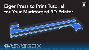 Eiger Press to Print Tutorial for Your Markforged 3D Printer