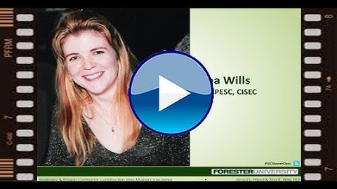 Tina Wills - Sediment and Erosion Control Speaker