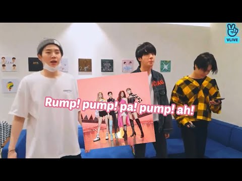 Bts Reacts To Blackpink Kill This Love On Vlive