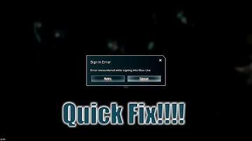 HaloMCC(PC) "Error Signing Into Xbox Live" Fix