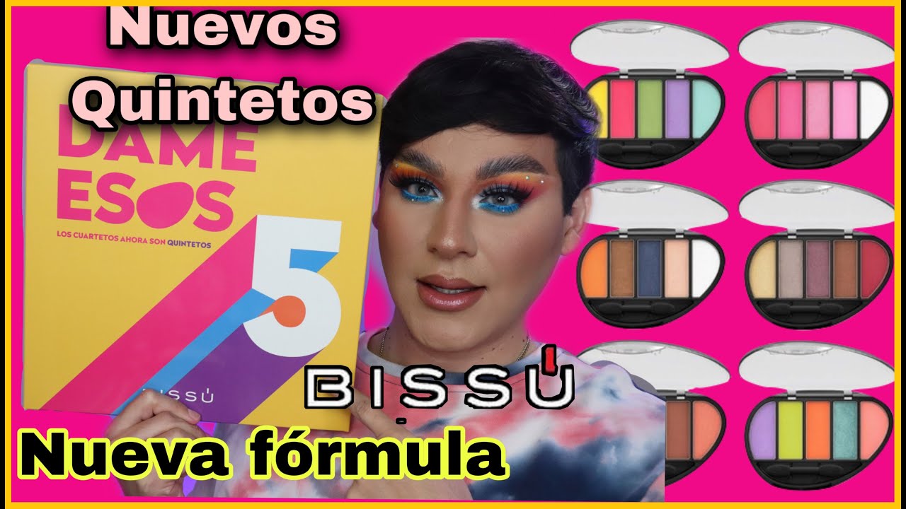 Nuevos Quintetos 5 de BISSU , nueva formula , fácil de difuminar y con nuevos colores, son mejores?