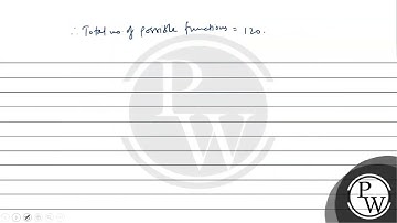 The probability that a randomly chosen one-one function from the set \( \{a, b, c, d\} \) to the...