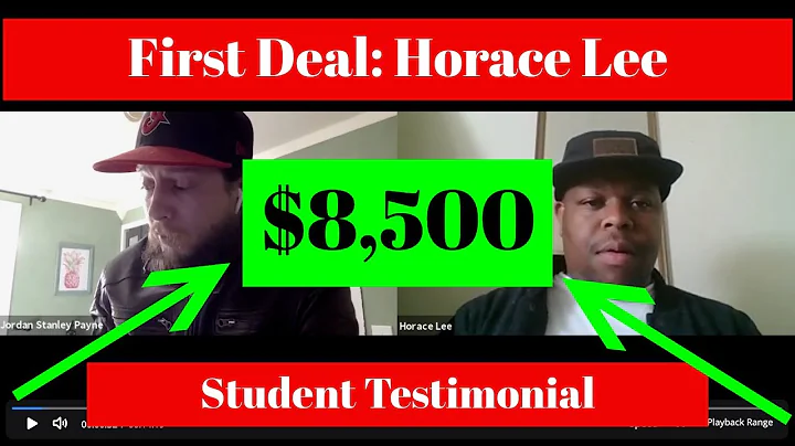 Student Testimonial - Horace Lee $8,500 | The King...
