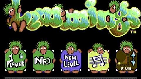 Commodore 64 Lemmings Music - Lemming 1 (Pachelbel