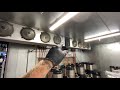 Cleaning refrigeration evaporator  coils, and service calls