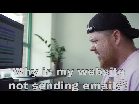 Website not sending