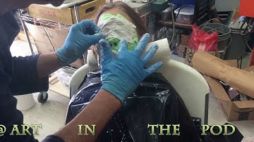 Lizzie Face Casting How To Part 1 Feb. 20th 2017