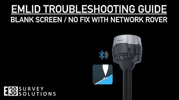 Emlid Troubleshooting Guide | Blank Status Screen / No FIX with Emlid RS2 or RS3 as a Network Rover
