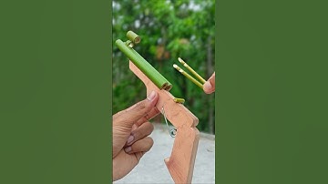 Bamboo Creations with Mini Bamboo Slingshots #bamboo #bamboocrafts #bambooart #Diy