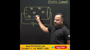 Electric current | Direction of current | Free Electrons | 12 Physics  #shorts #neet #umeshrajoria