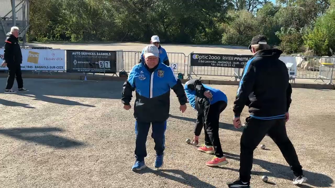 Miniature : Chusclan Veterans Pétanque 1/4 Final 2026 | Perrin/Roche/Voindrot vs Guidoni/Olivera/Manzi