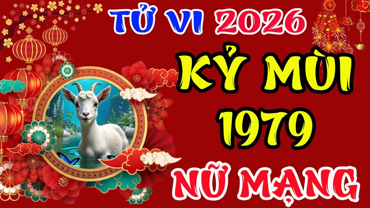 Kỷ Mùi 1979 Nữ Mạng Năm 2026, Vận Đỏ Liên Miên, Phúc Lộc Đầy Nhà