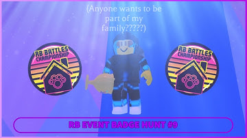 Adopt me event badge hunt [RB BATTLES SEASON 3]