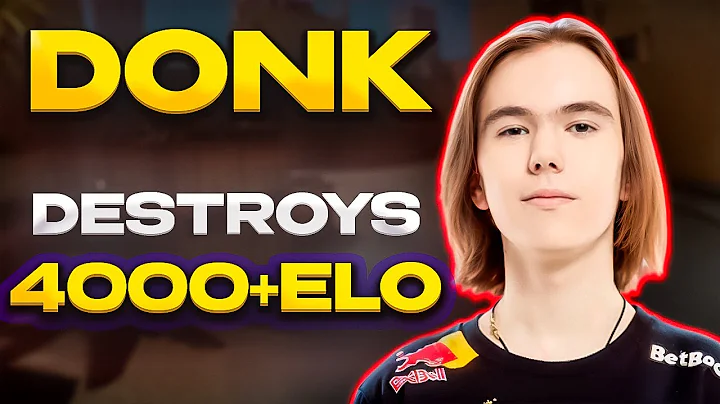 Donk got 30 — 11 VS 4000+ ELO! Donk POV with COMMS! CS2 FACEIT ( MIRAGE )