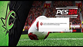 حل مشكلة تشغيل لعبة pes 2014 على pc او كمبيوتر ظهور رساله خطا شرح مفصل