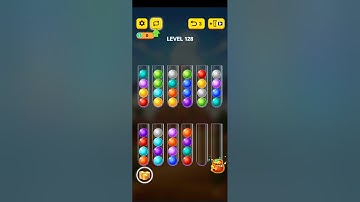 Ball Sort Puzzle 2021 Level 128 Walkthrough Solution || Funbrain games || Free gameplay walkthrough