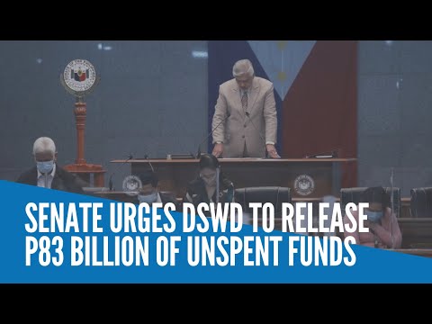 Senate urges DSWD to release P83 billion of unspent funds