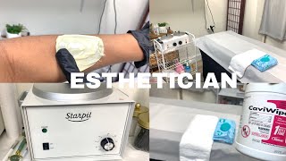 Esthetician | How To Setup For A Waxing Client | Waxing Supplies | Esthetician Waxing Suite screenshot 5