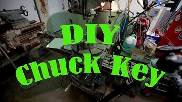 Making DIY Chuck Key On A Knee Mill