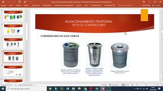 Diseño del almacenamiento temporal de residuos sólidos