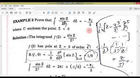 Cauchy Residue Theorem problems//Complex analysis//M.Adnan Anwar