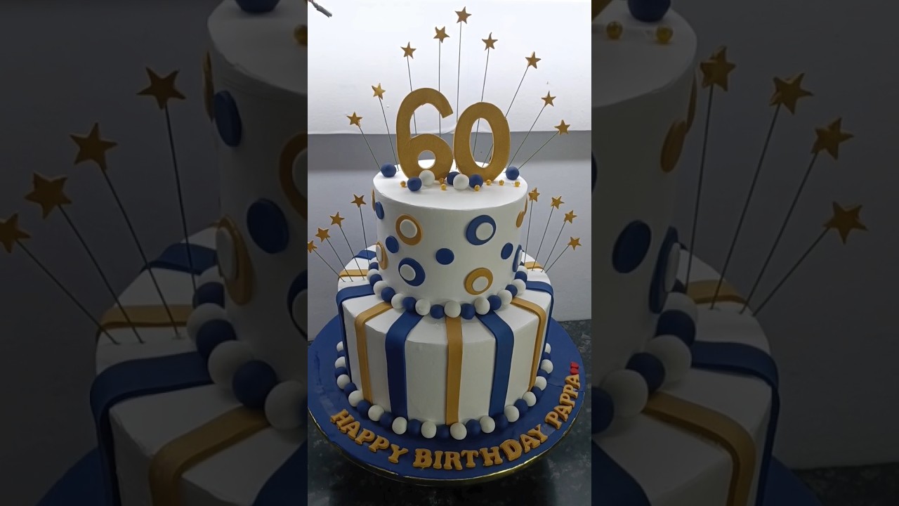 Pappa ki 60th birthday cake ❤️❤️