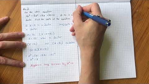 AH - Complex Numbers: Roots of a polynomial