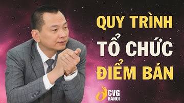 Quy trình tổ chức điểm bán | Ngô Minh Tuấn | Học Viện CEO Hà Nội