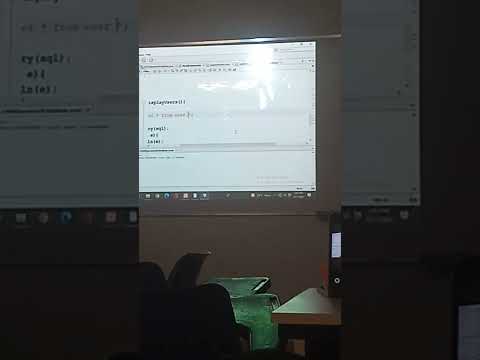Student Registration/Login Form in Java Netbeans part-3