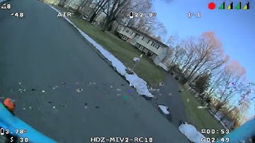 HDZero Micro V2 Runcam RC18G 16:9