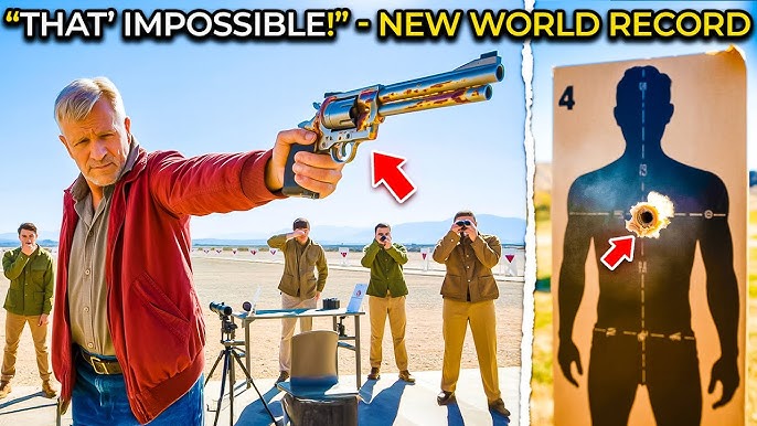 US Marines Laughed at Old Veteran's Broken Desert Eagle - Then a Single 2,900m Shot Stunned Them All - YouTube