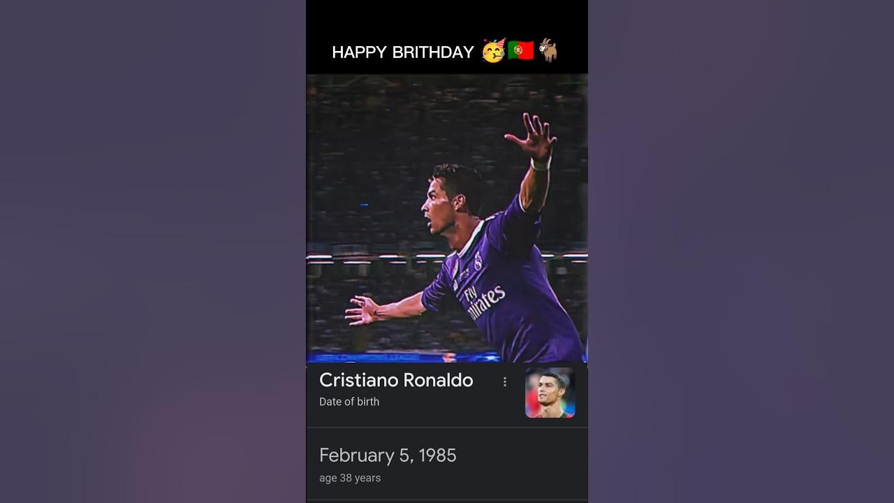 Ronaldos birthday #football #ronaldo #cristianoronaldo happy brithday