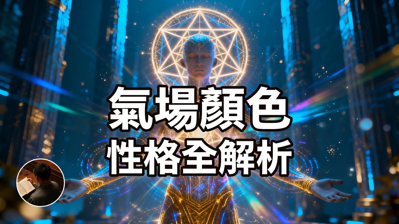 【靈視者揭露】看不見的「氣場顏色」正在出賣你。七脈輪對應的性格全解析