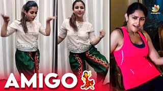 OMG Alya Manasa Imitates Sayesha Saigal | Suriya, Kaapaan, Raja Rani Serial, Vijay Tv |  Tamil News