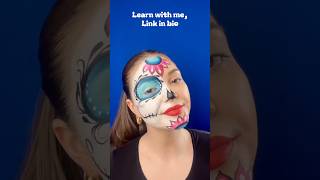 Sugar skull face paint tutorial