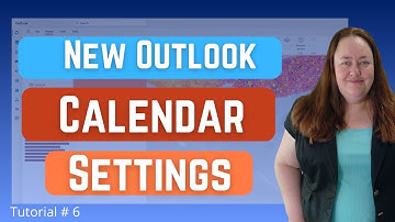 Effectively Find and Update New Outlook Calendar Settings