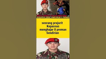 1 Orang Kopassus H4jar 8 Preman #shortvideo #tni #feedshorts #kopassus #funfacts #fakta #faktaunik