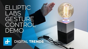 Elliptic Labs Gesture Control Demo at Mobile World Congress 2018