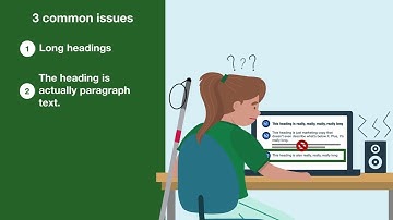 Accessible heading structures for home pages