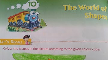 CBSE Class 2 Maths|Chapter 10 The World Of Shapes |Sliding and Rolling|Solid Figures||Plane Shapes