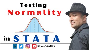 STATA2: Testing Normality of the Data in STATA