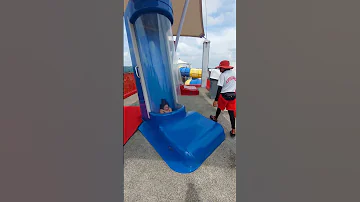 THE BLUE TRAPDOOR WATERSLIDE Shorts Waterpark 